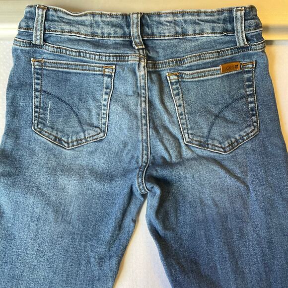 Joe’s Big Girl Skinny Jeans size 16 Blue Mid Rise Stretch Boot Adjustable Waist - Picture 12 of 12